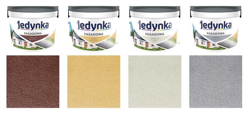 Jedynka Fasadowa_nowe kolory 2021 Nowe kolory Jedynki Fasadowej