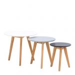 SALONY AGATA_GABBI TRESET KOMPLET 3 STOLIKÓW JX-KD031 LAKIER PÓŁMAT BIAŁY_SZARY_CZARNY_DĄB NATURALNY_329ZŁ Styl, wygoda i funkcjonalność: znajdź idealny mebel wypoczynkowy